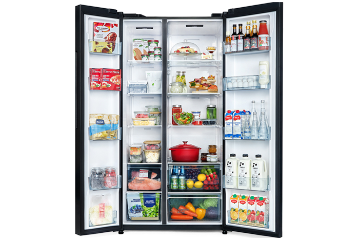 Tủ lạnh Hitachi Inverter 656 lít Side By Side HRSN9713ESUVN